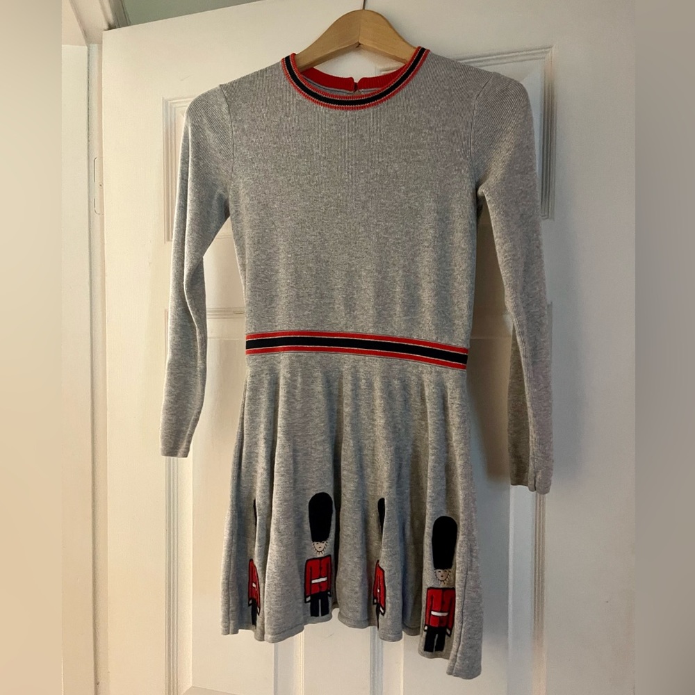 Mini Boden Roald Dahl BFG dress beefeater 9-10
